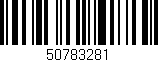 Código de barras (EAN, GTIN, SKU, ISBN): '50783281'