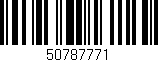 Código de barras (EAN, GTIN, SKU, ISBN): '50787771'