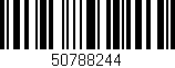 Código de barras (EAN, GTIN, SKU, ISBN): '50788244'