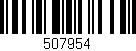Código de barras (EAN, GTIN, SKU, ISBN): '507954'