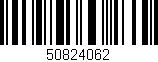 Código de barras (EAN, GTIN, SKU, ISBN): '50824062'