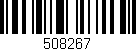 Código de barras (EAN, GTIN, SKU, ISBN): '508267'
