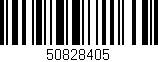 Código de barras (EAN, GTIN, SKU, ISBN): '50828405'