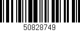 Código de barras (EAN, GTIN, SKU, ISBN): '50828749'