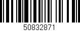Código de barras (EAN, GTIN, SKU, ISBN): '50832871'