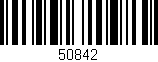 Código de barras (EAN, GTIN, SKU, ISBN): '50842'