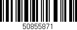 Código de barras (EAN, GTIN, SKU, ISBN): '50855871'