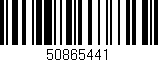Código de barras (EAN, GTIN, SKU, ISBN): '50865441'