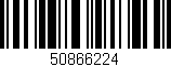 Código de barras (EAN, GTIN, SKU, ISBN): '50866224'