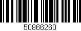 Código de barras (EAN, GTIN, SKU, ISBN): '50866260'
