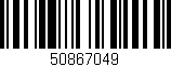 Código de barras (EAN, GTIN, SKU, ISBN): '50867049'