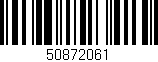 Código de barras (EAN, GTIN, SKU, ISBN): '50872061'