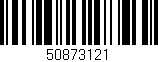 Código de barras (EAN, GTIN, SKU, ISBN): '50873121'