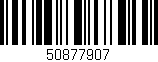 Código de barras (EAN, GTIN, SKU, ISBN): '50877907'