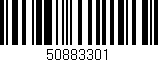 Código de barras (EAN, GTIN, SKU, ISBN): '50883301'