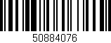 Código de barras (EAN, GTIN, SKU, ISBN): '50884076'