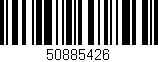 Código de barras (EAN, GTIN, SKU, ISBN): '50885426'