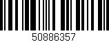 Código de barras (EAN, GTIN, SKU, ISBN): '50886357'