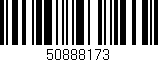 Código de barras (EAN, GTIN, SKU, ISBN): '50888173'