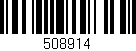 Código de barras (EAN, GTIN, SKU, ISBN): '508914'