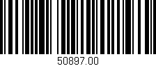 Código de barras (EAN, GTIN, SKU, ISBN): '50897.00'