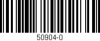 Código de barras (EAN, GTIN, SKU, ISBN): '50904-0'