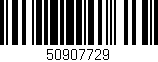 Código de barras (EAN, GTIN, SKU, ISBN): '50907729'