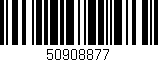 Código de barras (EAN, GTIN, SKU, ISBN): '50908877'