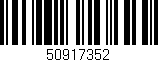 Código de barras (EAN, GTIN, SKU, ISBN): '50917352'