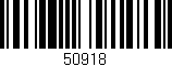 Código de barras (EAN, GTIN, SKU, ISBN): '50918'
