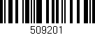 Código de barras (EAN, GTIN, SKU, ISBN): '509201'