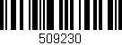 Código de barras (EAN, GTIN, SKU, ISBN): '509230'