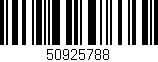 Código de barras (EAN, GTIN, SKU, ISBN): '50925788'