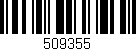 Código de barras (EAN, GTIN, SKU, ISBN): '509355'