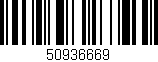 Código de barras (EAN, GTIN, SKU, ISBN): '50936669'