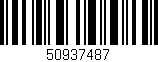 Código de barras (EAN, GTIN, SKU, ISBN): '50937487'