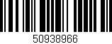 Código de barras (EAN, GTIN, SKU, ISBN): '50938966'