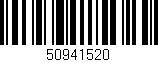 Código de barras (EAN, GTIN, SKU, ISBN): '50941520'