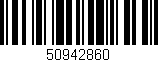 Código de barras (EAN, GTIN, SKU, ISBN): '50942860'