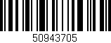 Código de barras (EAN, GTIN, SKU, ISBN): '50943705'