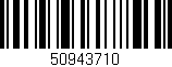 Código de barras (EAN, GTIN, SKU, ISBN): '50943710'