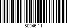 Código de barras (EAN, GTIN, SKU, ISBN): '50946.11'