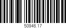 Código de barras (EAN, GTIN, SKU, ISBN): '50946.17'