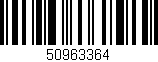 Código de barras (EAN, GTIN, SKU, ISBN): '50963364'