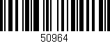 Código de barras (EAN, GTIN, SKU, ISBN): '50964'