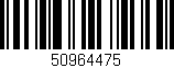 Código de barras (EAN, GTIN, SKU, ISBN): '50964475'