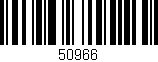 Código de barras (EAN, GTIN, SKU, ISBN): '50966'