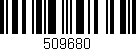 Código de barras (EAN, GTIN, SKU, ISBN): '509680'