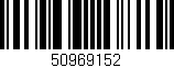 Código de barras (EAN, GTIN, SKU, ISBN): '50969152'