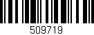 Código de barras (EAN, GTIN, SKU, ISBN): '509719'